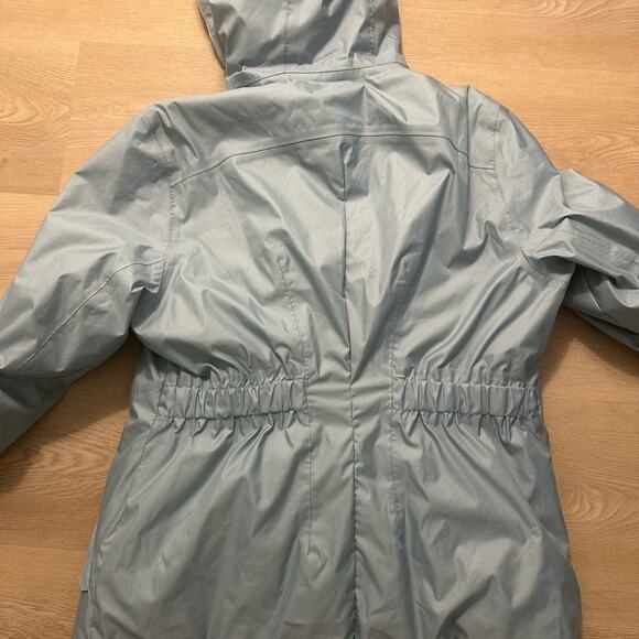 Quechua by Decathlon Light Blue Women’s Hooded Waterproof Winter Jacket - Picture 6 of 15